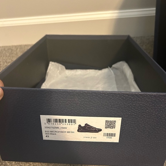 Men’s Dior b30s reflective size 10 /43 authentic - Picture 5 of 10